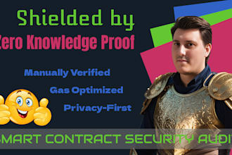 audit smart contracts with zkps for security, performance in solidity rust