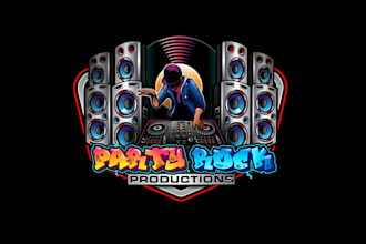 create creative and good looking dj logo design