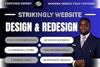 build strikingly website design