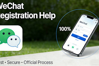 help you get wechat account registration and setup