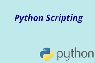 write python scripts for automation and custom projects