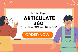 create professional elearning courses, quizzes and scorm training modules