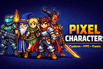 draw pixel character, nsfw pixel game art, rpg sprite sheets, 2d pixel animation