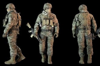 create sfm model, 3d playermodel, tf2 model, left4dead2, gmod model, mmd model