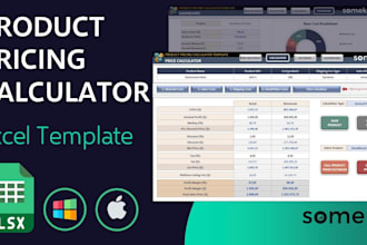 build custom web, quote calculator or convert excel into pricing website