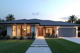 exterior design and color scheme of your building
