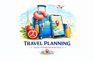 design your travel itinerary with budget overview and google map