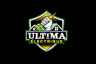 create creative and good looking electrician logo design