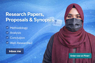 write research projects and proposals for you
