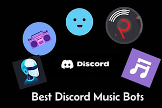 build telegram music bot, youtube music bot, discord music bot, streaming bot