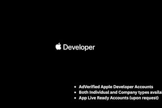 create apple developer account for individual and company