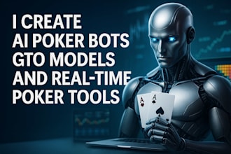 create ai poker bots gto models and real time poker tools