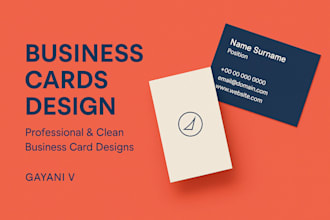 design professional business card