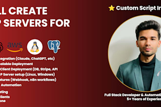 create mcp servers for you