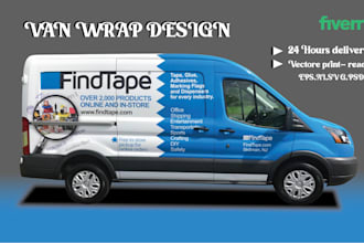 design van wrap, car wrap , truck wrap and vehicle graphics