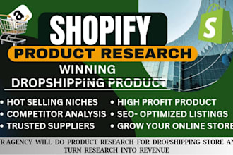 shopify dropshipping winning product research amazon fba product research