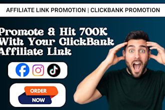 promote hit 700k with affiliate link click bank affiliate referral link sign up