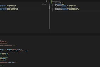 clean your excel data and convert PDF to CSV using python