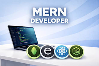 develop full stack web app mern stack developer mern dev
