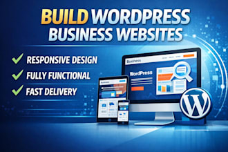 build wordpress website for small businesses