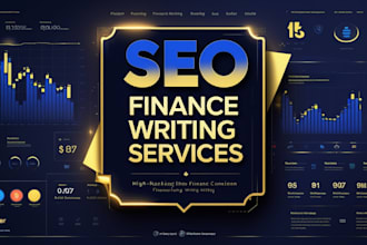 be your SEO finance writer