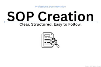 create a professional sop for your business