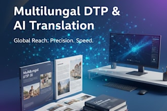 do multilingual desktop publishing dtp and ai powered translation