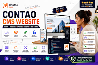 develop a german contao website, typo3 site, dsgvo, gdpr compliant
