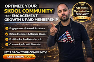 optimize your skool community for engagement growth and paid membership