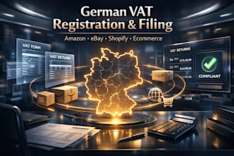 do german vat registration, vat filling for ebay, amazon, ecommerce sellers
