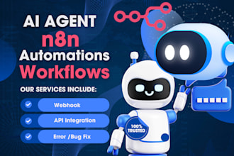 develop n8n automation, n8n workflow, ai automation, or n8n ai agent