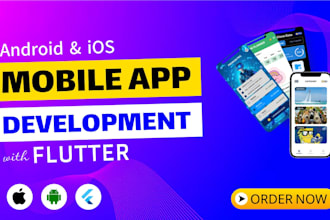 do mobile app development ios android app development as flutter app