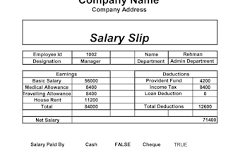 create payroll with employee loan tracking and amortization