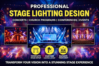 create stage setup stage lighting design stage lighting layout stage design