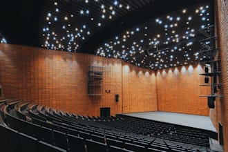 do 3d convention center design, exhibition hall, conference hall, event center