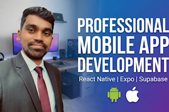 build a high quality expo react native app