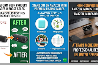 design amazon listing images