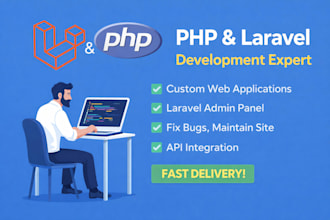 build secure PHP and laravel web application