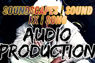 create audio logo, sonic branding, and podcast production
