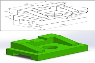 create mechanical 3d models in solidworks