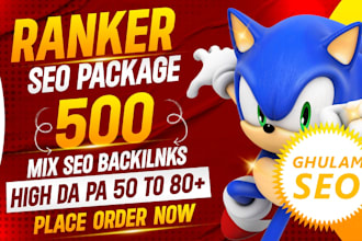 do high quality da pa powerful mix backlinks