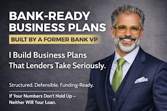 create a successful business plan for bank funding