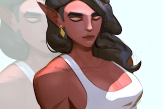 draw you an icon or portrait in my style