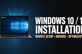 install or reinstall windows 10 or 11 with drivers remotely