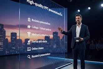 design professional powerpoint presentation PPT