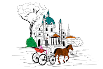 do any kind of hand drawn illustrations and urban sketch