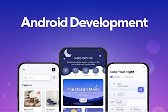 build professional android app with kotlin or java