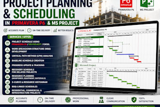 do construction project planning and scheduling