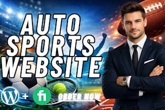 create a responsive autopilot sports blog on wordpress