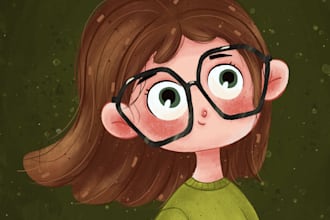 draw your cute portrait